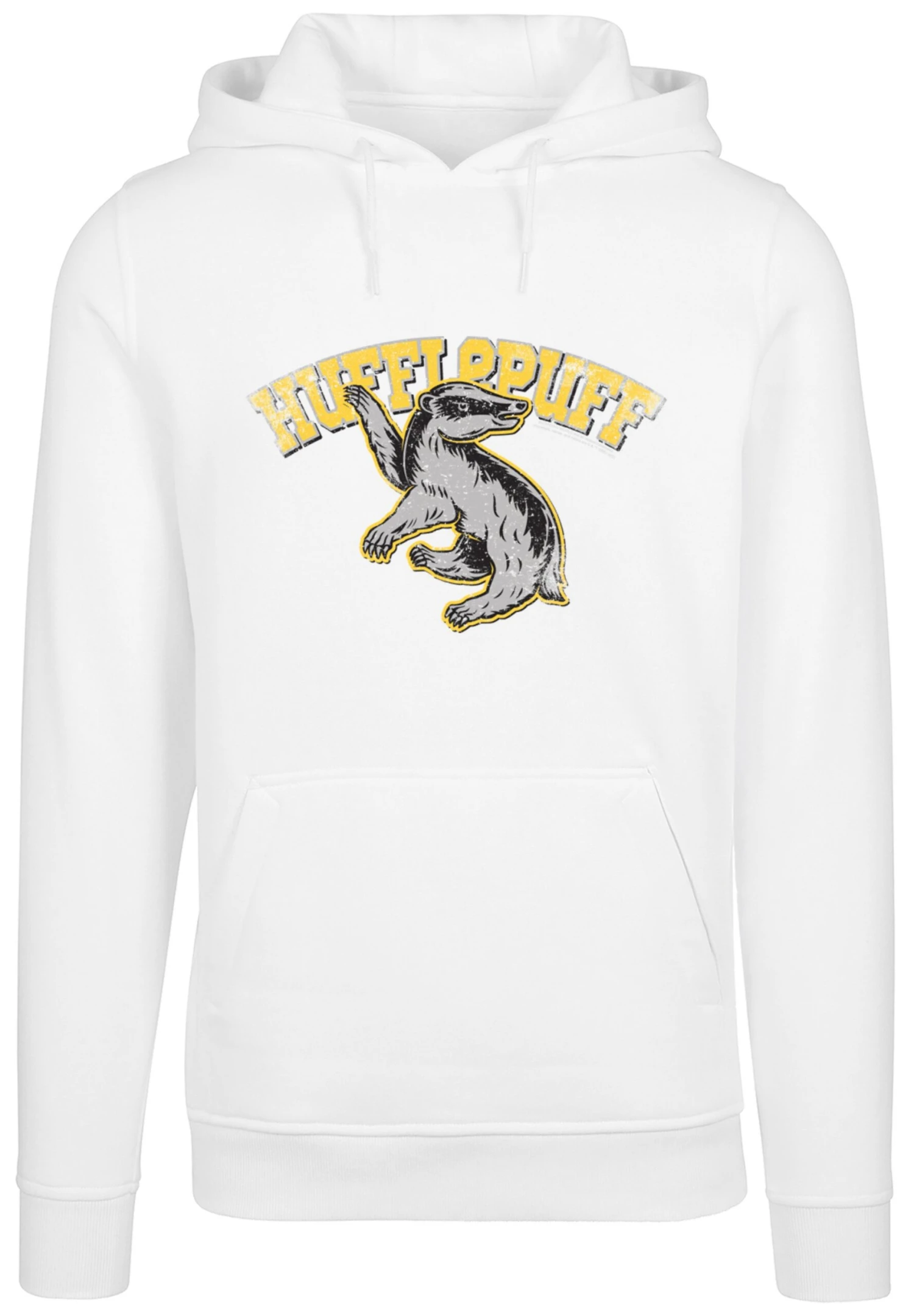 F4NT4STIC Harry Potter Hufflepuff Emblem - Hoodie - White 8 F4NT4STIC Harry Potter Hufflepuff Emblem - Hoodie - White - Afbeelding 6