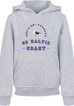 F4NT4STIC Möwe Knut Jan Hamburg - Hoodie - Heather Grey -Olivia 21b35297c61046f794eed04c268333ac