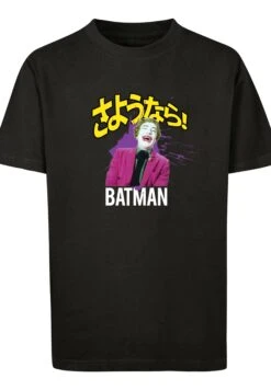 F4NT4STIC Dc Comics Superhelden Batman Tv Serie Joker Splat - T-Shirt Print - Black -Olivia 24e11a2f5ddd46ae815bc7f4ac26af5b