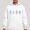 F4NT4STIC Disney Frozen Elements Symbols - Hoodie - White