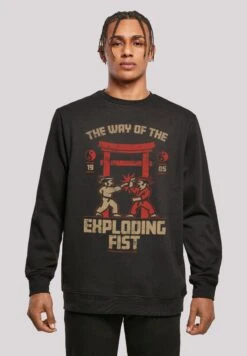 F4NT4STIC Retro Gaming The Way Of The Exploding Fist - Sweater - Black