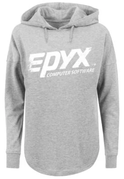 F4NT4STIC Retro Gaming Epyx Logo - Hoodie - Grey -Olivia 2cfaeb807af44e76bcc60a815dd680bb