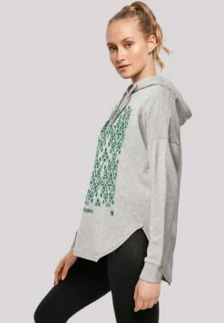 F4NT4STIC Blumen Muster- Hoodie - Grey -Olivia 2db9cbf8a9404255ac122aed9b7ac606