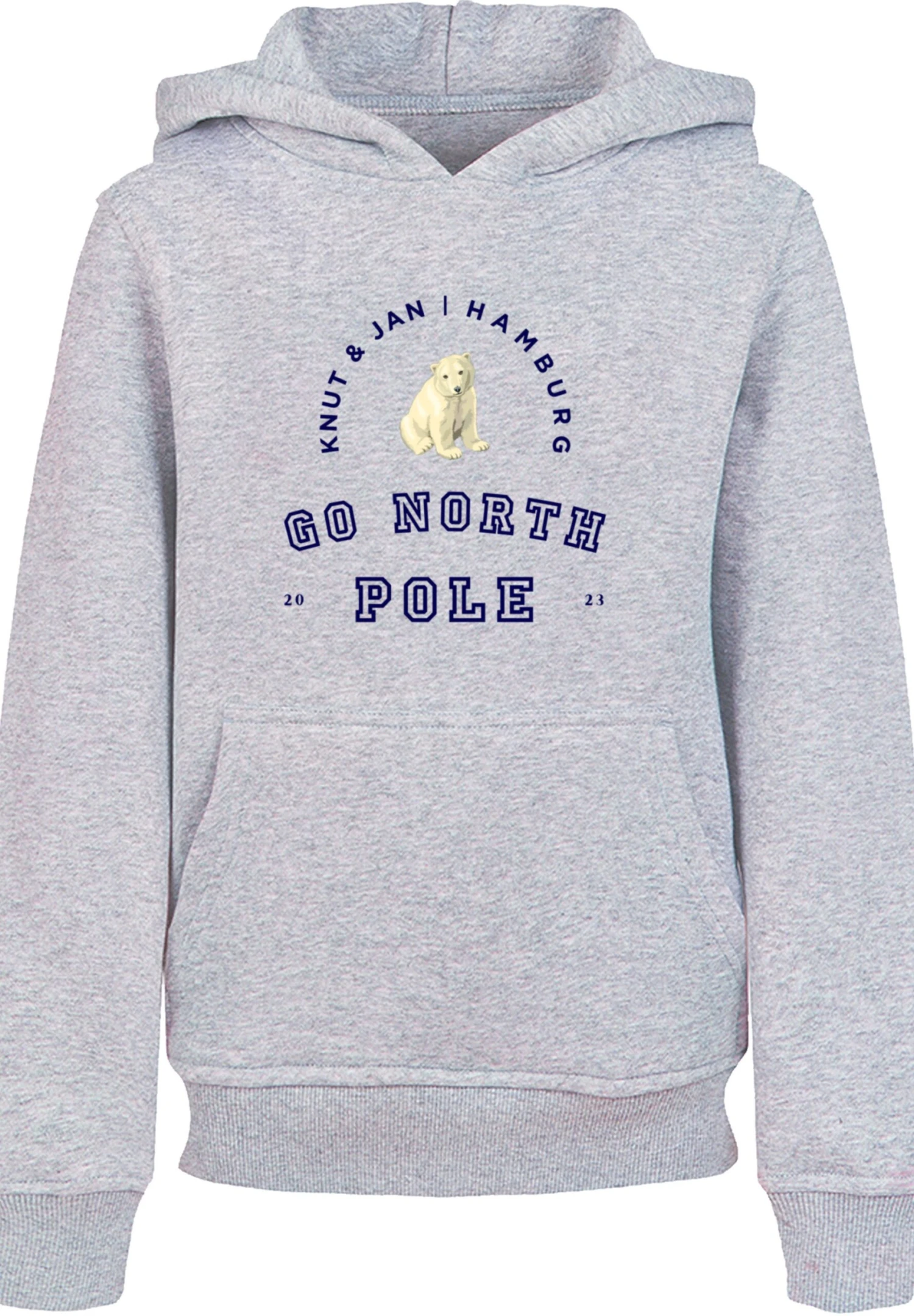 F4NT4STIC Eisbär Knut Jan Hamburg - Sweater - Heather Grey 8 F4NT4STIC Eisbär Knut Jan Hamburg - Sweater - Heather Grey - Afbeelding 6