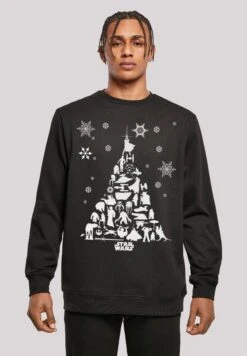 F4NT4STIC Star Wars Christmas Weihnachtsbaum - Sweater - Black