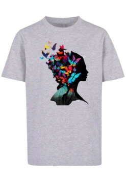 F4NT4STIC Silhouette Tee Unisex - T-Shirt Print - Heather Grey -Olivia 314aab7264f6460ea4cc5cfc62df73ec