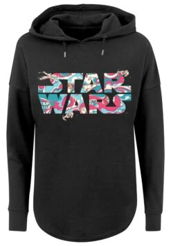 F4NT4STIC Star Wars Wavy Ship Logo Sweatshirt - Hoodie - Black -Olivia 31dba5462e0644ba8e1cb6f33614c53e