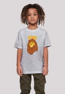 F4NT4STIC Disney The König Der Löwen Mufasa King - T-Shirt Print - Heather Grey -Olivia 32370cde859c456883f6f043e0c070c4