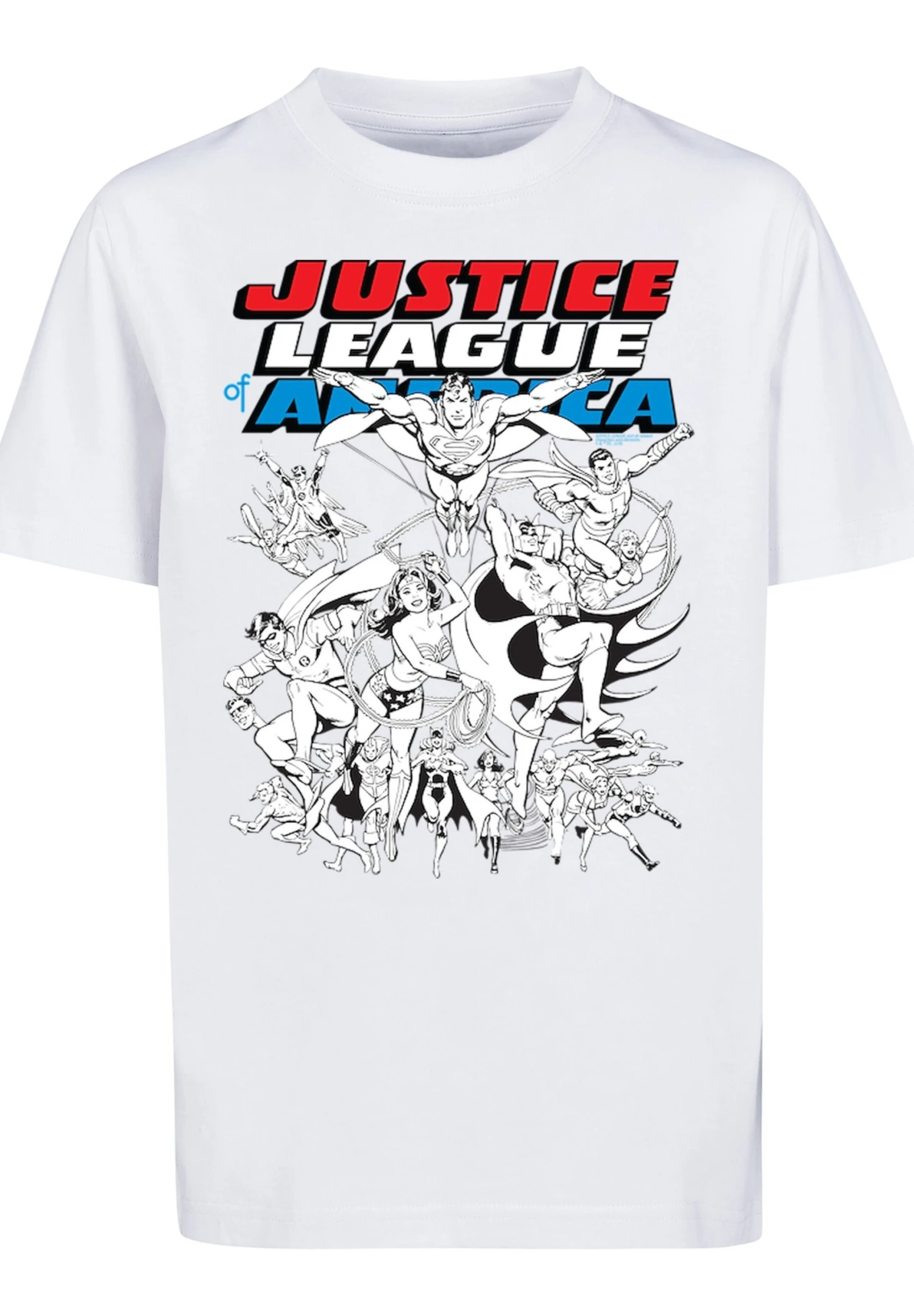 F4NT4STIC Dc Comics- T-Shirt Print - White 6 F4NT4STIC Dc Comics- T-Shirt Print - White - Afbeelding 4