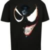 F4NT4STIC Split Face - T-Shirt Print - Schwarz -Olivia 33d5110c10e6403587fa053584c25891