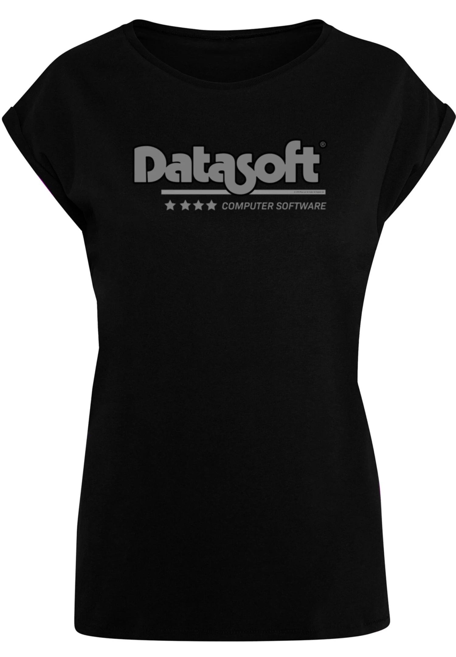 F4NT4STIC Retro Gaming Datasoft Logo - T-Shirt Print - Black 8 F4NT4STIC Retro Gaming Datasoft Logo - T-Shirt Print - Black - Afbeelding 6