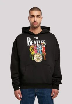 F4NT4STIC The Beatles Band Sgt Pepper - Hoodie - Black