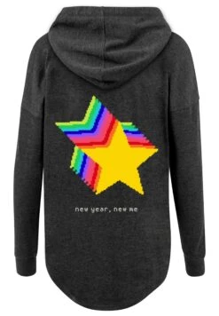 F4NT4STIC Silvester Party Happy People Only - Hoodie - Charcoal -Olivia 37973b99446945338cc7c7d348e9991f