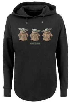 F4NT4STIC Star Wars The Mandalorian The Child Poses - Hoodie - Black -Olivia 38c3925728a44736b05ddcd25e653184