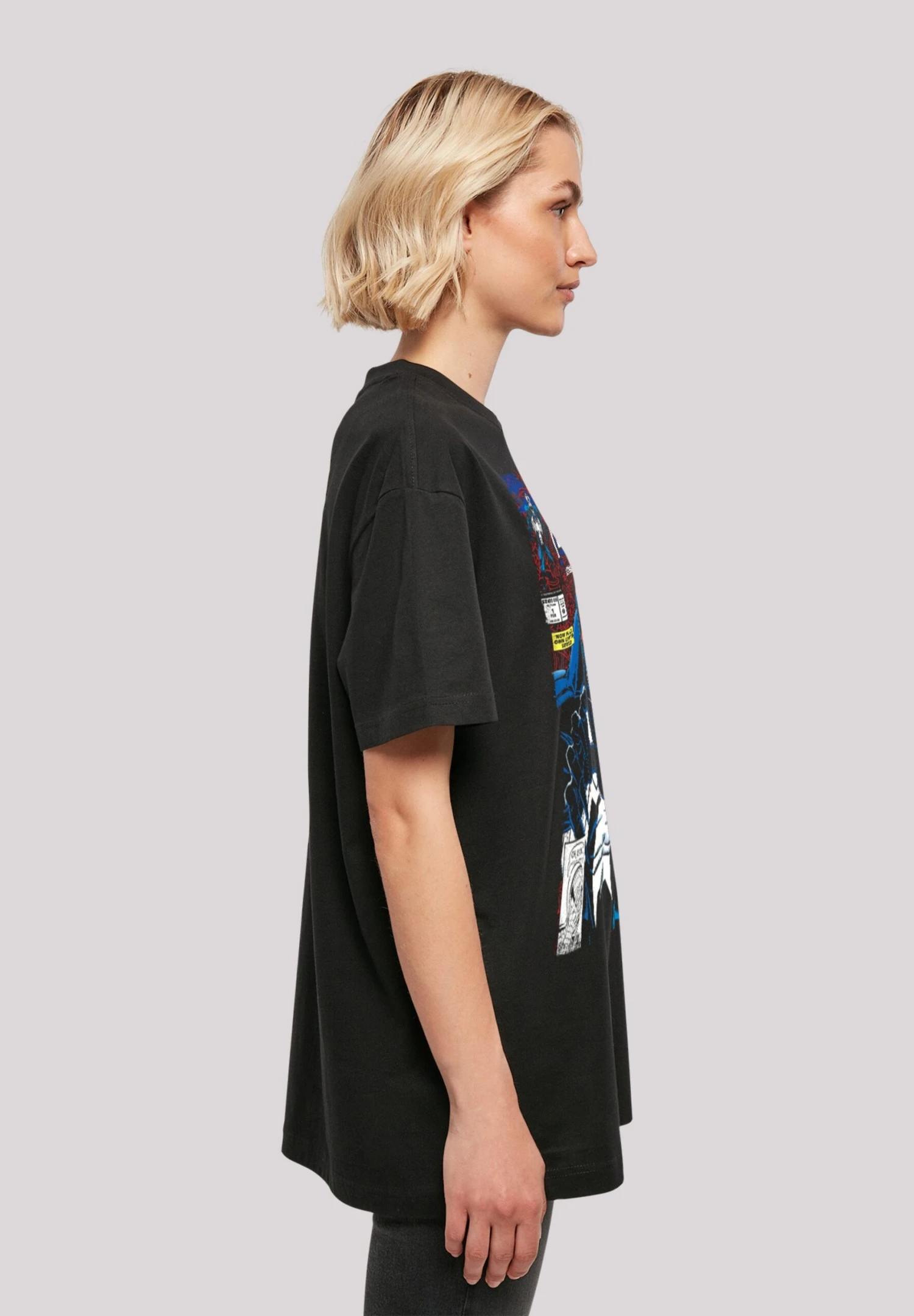 F4NT4STIC Marvel Comics- T-Shirt Print - Black 6 F4NT4STIC Marvel Comics- T-Shirt Print - Black - Afbeelding 4