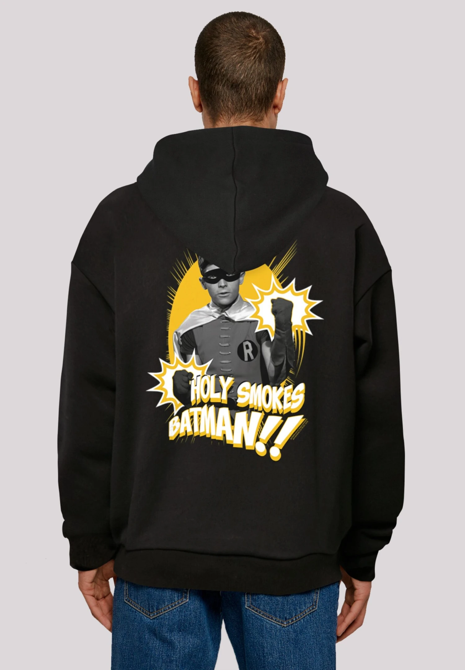 F4NT4STIC Batman Tv Series Robin Holy Smokes - Sweater - Black 3 F4NT4STIC Batman Tv Series Robin Holy Smokes - Sweater - Black