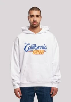 F4NT4STIC California Games Logo Retro Gaming Sevensquared Video Games - Hoodie - White