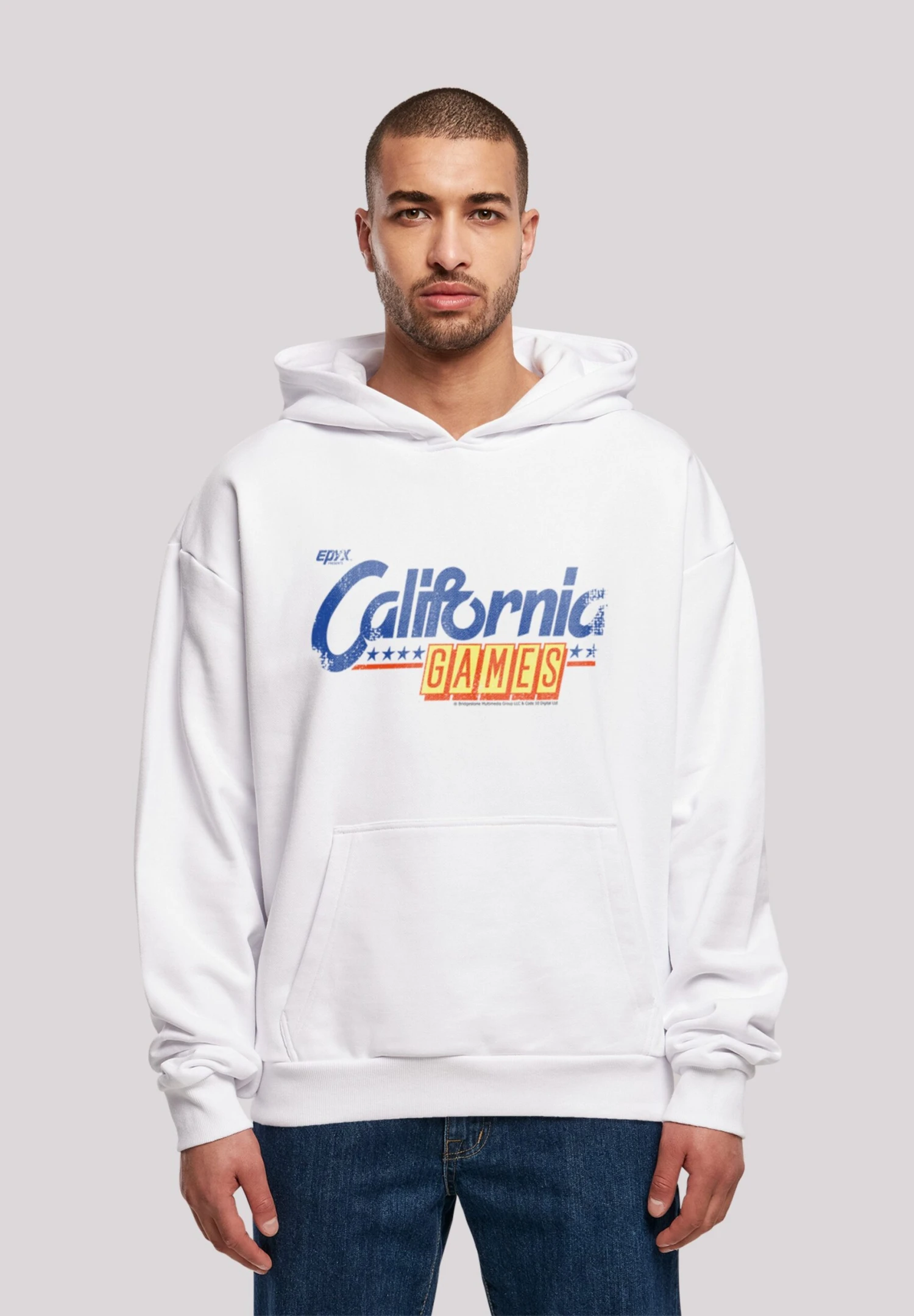 F4NT4STIC California Games Logo Retro Gaming Sevensquared Video Games - Hoodie - White 3 F4NT4STIC California Games Logo Retro Gaming Sevensquared Video Games - Hoodie - White