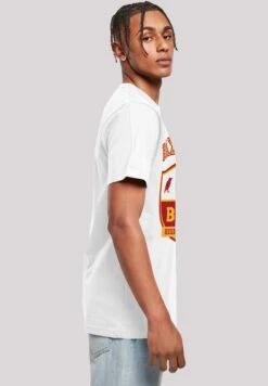 F4NT4STIC Sabrina Baxter Crest Logo - T-Shirt Print - White -Olivia 3bb3a633e8eb4c84987510b8c41c25a1