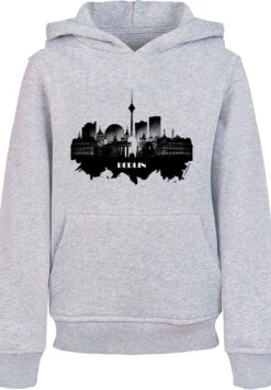 F4NT4STIC Cities Collection - Berlin Skyline Unisex - Hoodie - Heather Grey -Olivia 3d8f743f29fb4ecc8cb8729aa88e7033