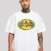 F4NT4STIC Dc Comics Batman Japanese Logo - T-Shirt Print - White