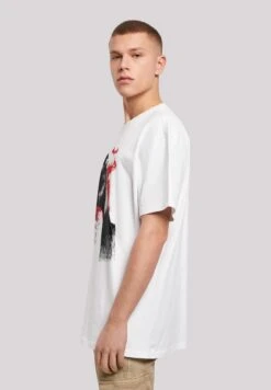 F4NT4STIC Dc Comics Batman Arkham From Dark - T-Shirt Print - White -Olivia 3f3eadeeca284b8d9e9b1284e8b86d8f