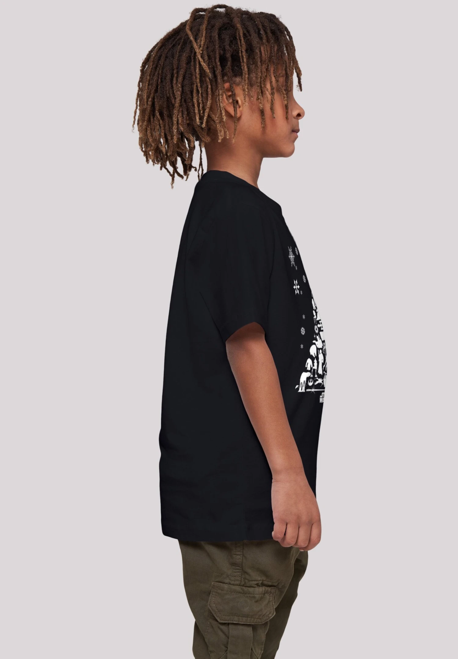 F4NT4STIC Star Wars Christmas Weihnachtsbaum - T-Shirt Print - Black 6 F4NT4STIC Star Wars Christmas Weihnachtsbaum - T-Shirt Print - Black - Afbeelding 4