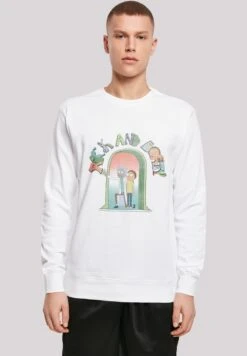 F4NT4STIC Rick And Morty Icon - Sweater - White