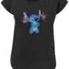 F4NT4STIC Disney Lilo And Stitch Little Devils - T-Shirt Print - Black -Olivia 437a70daacc648d2ae266c948bca819f