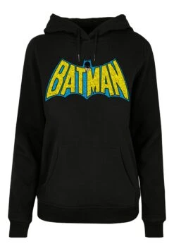 F4NT4STIC Dc Comics Batman Crackle Logo - Hoodie - Black -Olivia 43d085e0f2154cebb44c764ec0d27dfa