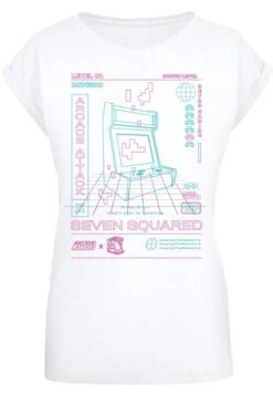 F4NT4STIC Retro Gaming Arcade Attack - T-Shirt Print - White 14 F4NT4STIC Retro Gaming Arcade Attack - T-Shirt Print - White -Olivia 44a083be06ae47a3b688b3fab13e3bb8