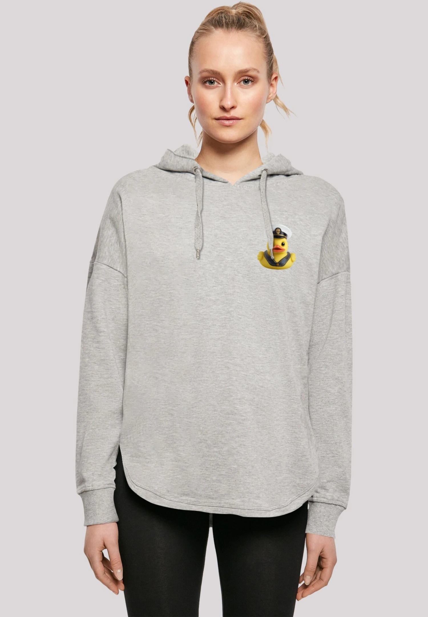 F4NT4STIC Rubber Duck Captain - Hoodie - Grey 3 F4NT4STIC Rubber Duck Captain - Hoodie - Grey