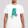 F4NT4STIC Disney Alphabet A Is For Arielle Die Meerjungfrau - T-Shirt Print - White 1 F4NT4STIC Disney Alphabet A Is For Arielle Die Meerjungfrau - T-Shirt Print - White -Olivia 46a6f396110b4305ab3a9cc8fce8b512