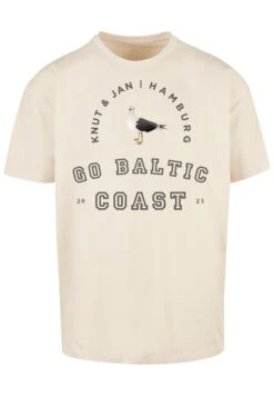 F4NT4STIC Möwe Knut Jan Hamburg - T-Shirt Print - Sand -Olivia 4929a4a377624a908ceb55cacddfd530