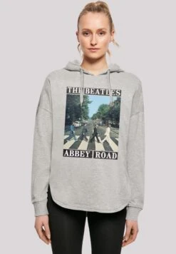 F4NT4STIC The Beatles Band Abbey Road - Hoodie - Grey