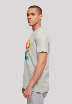 F4NT4STIC Basketball Player - T-Shirt Print - Heather Grey -Olivia 4af492f9287a4f099f235ceb3fe65fb4