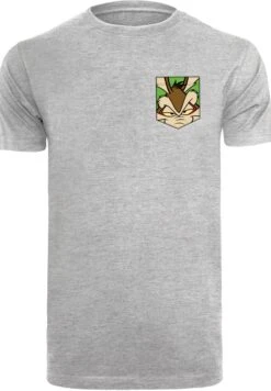 F4NT4STIC Looney Tunes Wile- T-Shirt Print - Heather Grey -Olivia 4afe6ca780b243f095a03469d7e88ea9