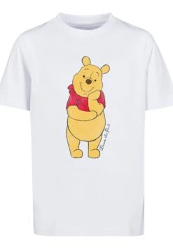 F4NT4STIC Winnie The Pooh - T-Shirt Print - White -Olivia 4beb339ec17844f6af96bc0521d54e32