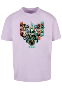 F4NT4STIC Dc Comics Aquaman Unite The Kingdoms - T-Shirt Print - Lilac -Olivia 4e0a4a0693fa4243956bf51df0ccb645