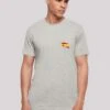 F4NT4STIC Spanien Flagge Spain - T-Shirt Print - Heather Grey 1 F4NT4STIC Spanien Flagge Spain - T-Shirt Print - Heather Grey -Olivia 4e46b4eef251494ea9f21a26d5c2c0f0