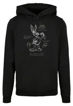 F4NT4STIC Looney Tunes Bugs Bunny Drawing Instruction - Hoodie - Black -Olivia 505319446e864b0b96d186c1e8062fe1