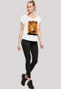 F4NT4STIC Der König Der Löwen Simba Und Mufasa - T-Shirt Print - White -Olivia 50765dc47efb4d52aaf5e7bdd30fe959