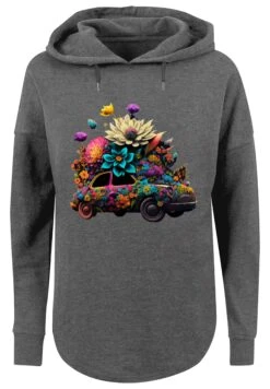 F4NT4STIC Blumen Auto Oversize Hoodie - Hoodie - Charcoal -Olivia 52b9a9ace105489d9e0adef6cf604c52