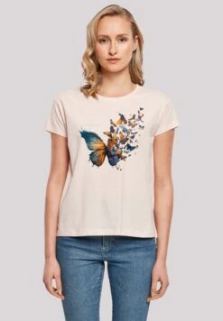 F4NT4STIC Schmetterling - T-Shirt Print - Pink
