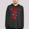 F4NT4STIC Marvel Deadpool Seriously - Hoodie - Black -Olivia 55540b6fadc74c81a9718bfd44a744da