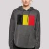 F4NT4STIC Belgien Flagge - Hoodie - Charcoal -Olivia 55cff131971845f592a8717f42cb7c32