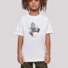 F4NT4STIC Tom And Jerry Tv Serie Frankenstein Tom - T-Shirt Print - White -Olivia 565390e6d0c74fe2bfd7c95b343fe6b3