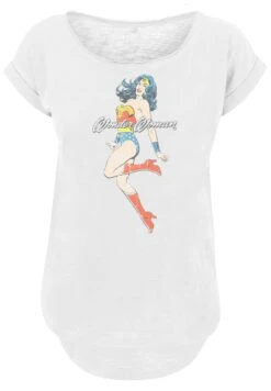 F4NT4STIC Long Cut Dc Comics Wonderwomand Classic Jump - T-Shirt Print - White 14 F4NT4STIC Long Cut Dc Comics Wonderwomand Classic Jump - T-Shirt Print - White -Olivia 582d6019b00449f480b4f79e0a6a04c4