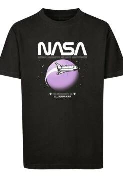 F4NT4STIC Nasa Shuttle Orbit - T-Shirt Print - Black -Olivia 5868670476804834a248d02bd45634fd