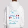 F4NT4STIC Happy New Year Silvester- Hoodie - White